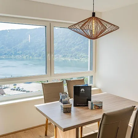 公寓 New Apartment, View Over Ossiach *