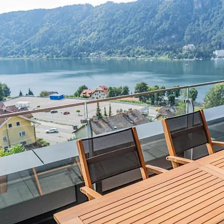 公寓 New Apartment, View Over Ossiach